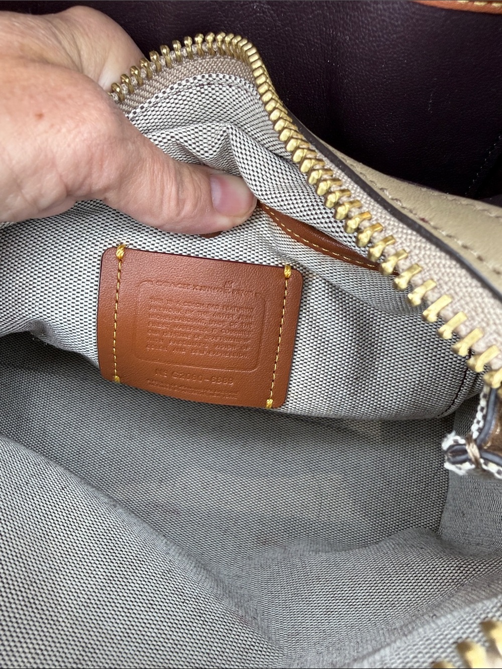 Coach X Rouge 25 Jean Michael Basquat Leather Satchel with Multicolor Rexy Dino - Picture 12 of 16
